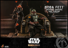 Star Wars: The Mandalorian Action Figure 1/6 Boba Fett Repaint Armor and Throne Special Edition 30 cm 9088581