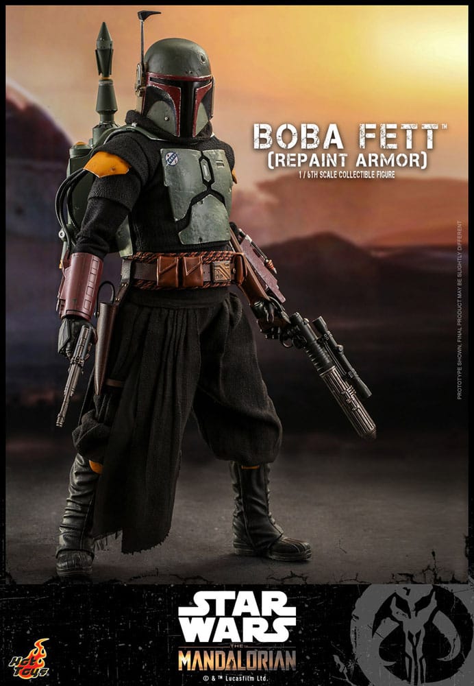 Star Wars: The Mandalorian Action Figure 1/6 Boba Fett Repaint Armor Special Edition 30 cm 9088951