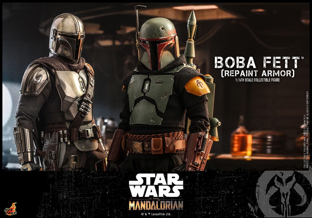 Star Wars: The Mandalorian Action Figure 1/6 Boba Fett Repaint Armor Special Edition 30 cm 9088951