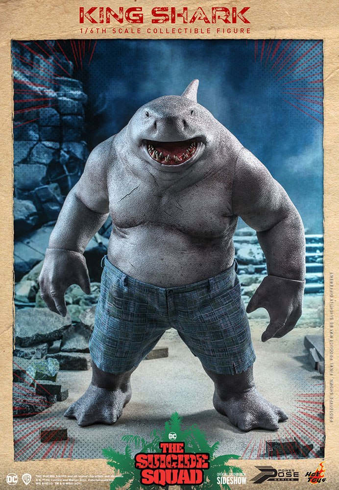 Suicide Squad Movie Masterpiece Action Figure 1/6 King Shark 35 cm 4895228609151