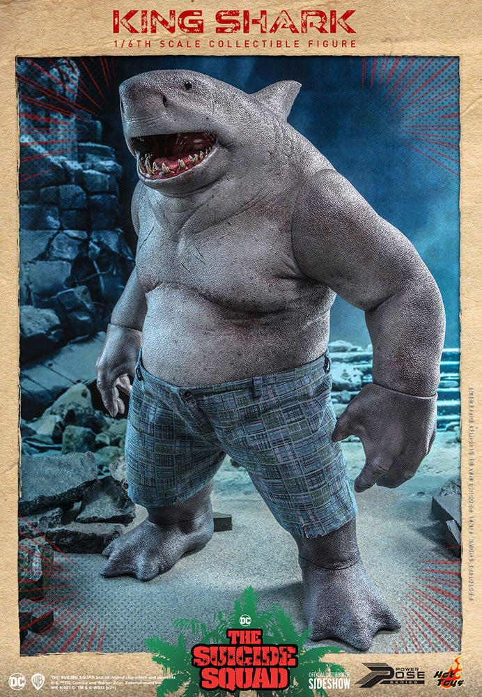 Suicide Squad Movie Masterpiece Action Figure 1/6 King Shark 35 cm 4895228609151