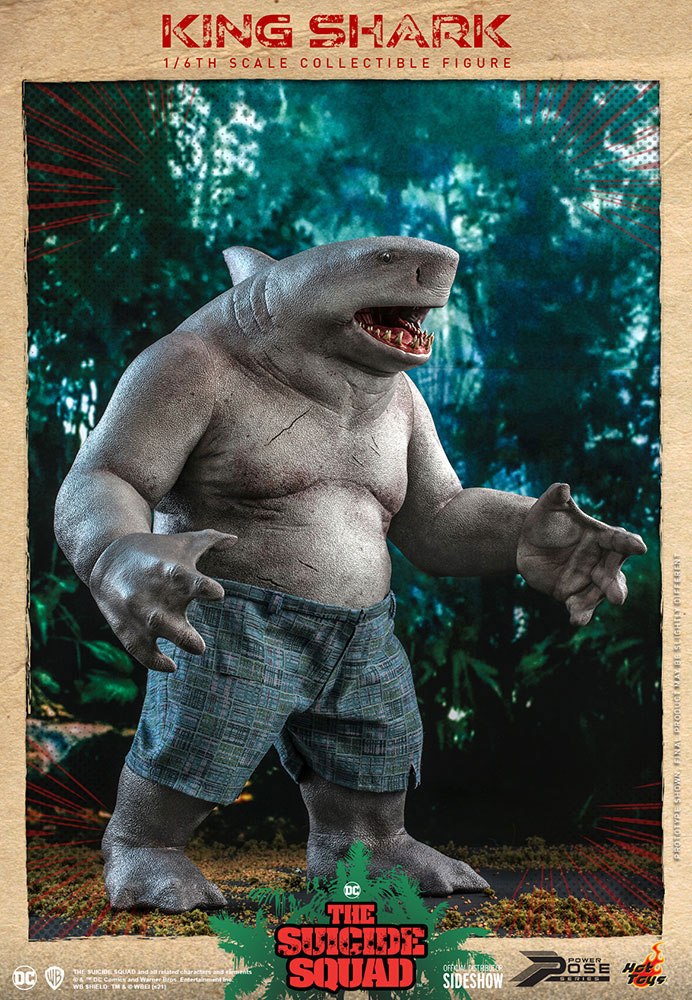 Suicide Squad Movie Masterpiece Action Figure 1/6 King Shark 35 cm 4895228609151