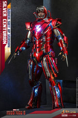 Iron Man 3 Movie Masterpiece Action Figure 1/6 Silver Centurion (Armor Suit Up Version) 32 cm 4895228609458