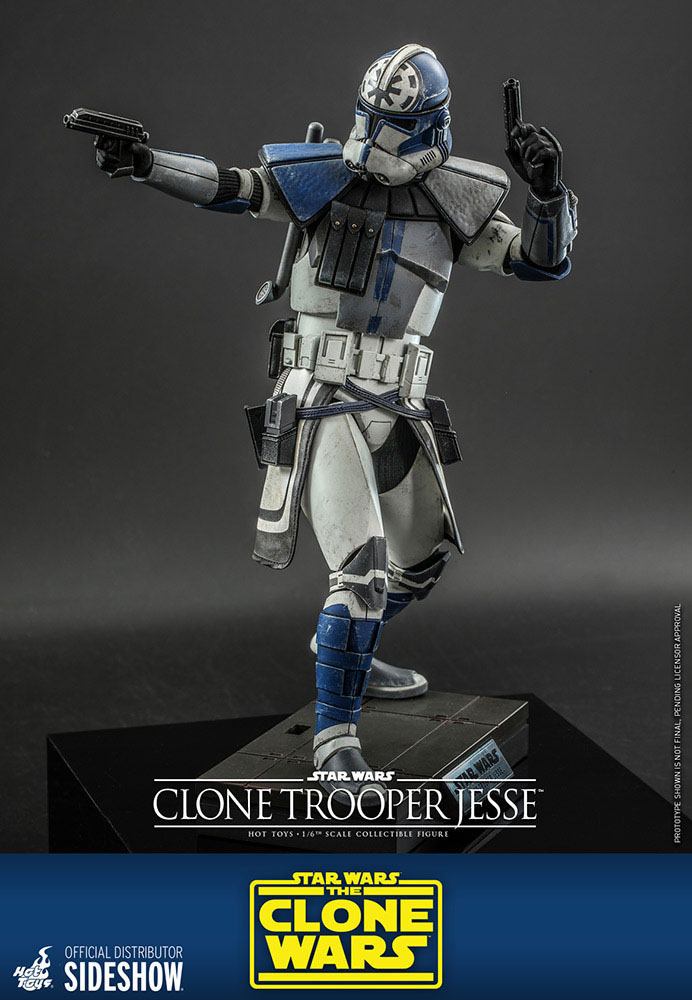 Star Wars The Clone Wars Action Figure 1/6 Clone Trooper Jesse 30 cm 4895228609953