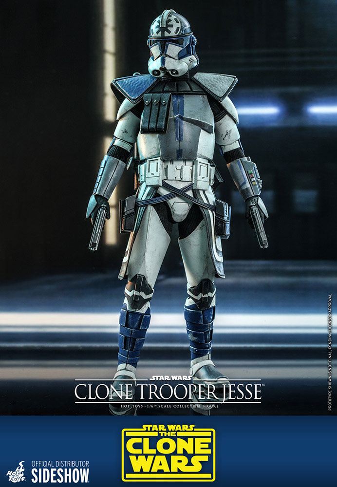 Star Wars The Clone Wars Action Figure 1/6 Clone Trooper Jesse 30 cm 4895228609953