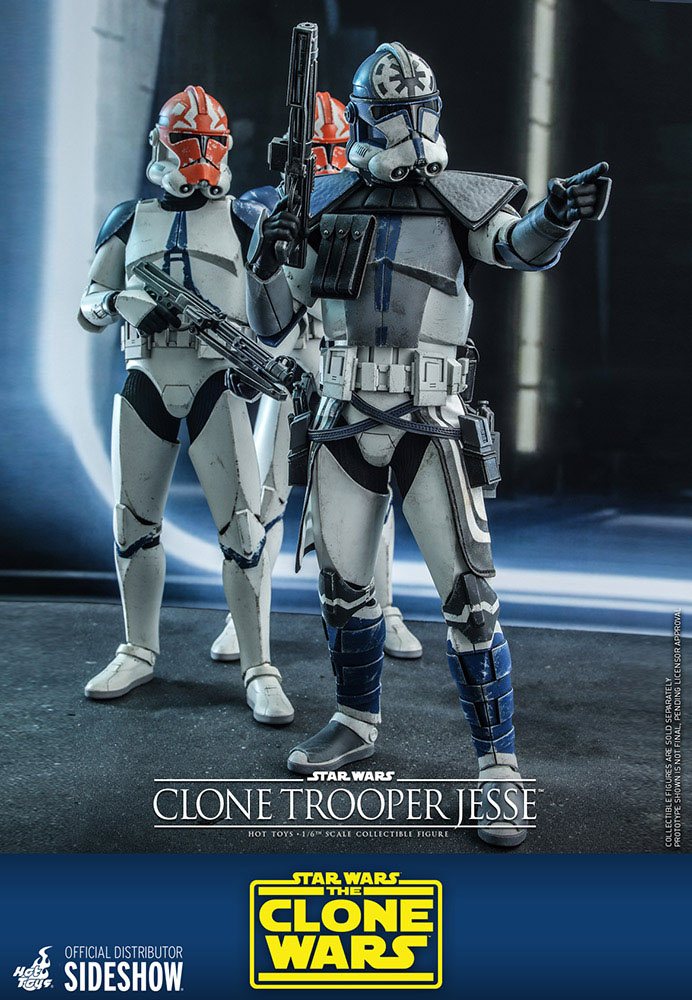 Star Wars The Clone Wars Action Figure 1/6 Clone Trooper Jesse 30 cm 4895228609953