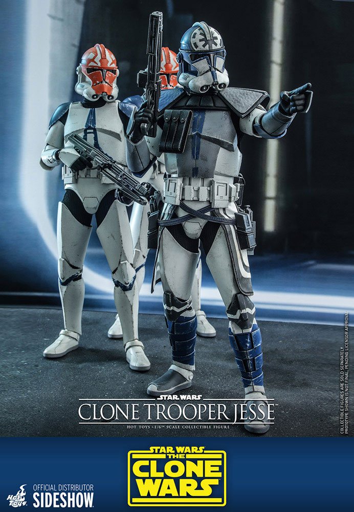 Star Wars The Clone Wars Action Figure 1/6 Clone Trooper Jesse 30 cm 4895228609953