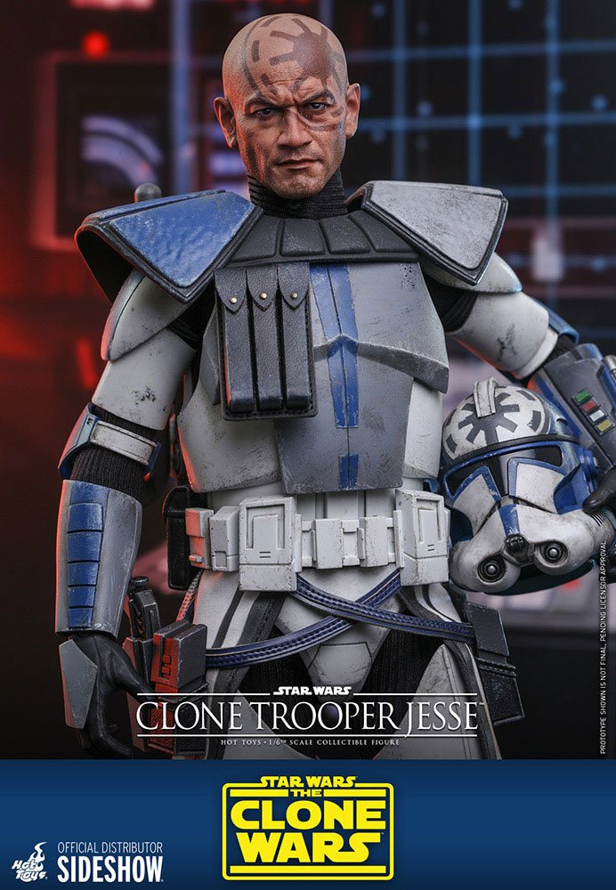 Star Wars The Clone Wars Action Figure 1/6 Clone Trooper Jesse 30 cm 4895228609953