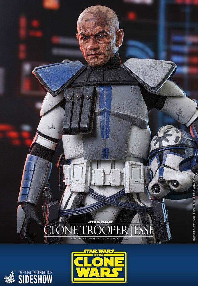 Star Wars The Clone Wars Action Figure 1/6 Clone Trooper Jesse 30 cm 4895228609953