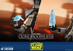 Star Wars The Clone Wars Action Figure 1/6 Clone Trooper Jesse 30 cm 4895228609953