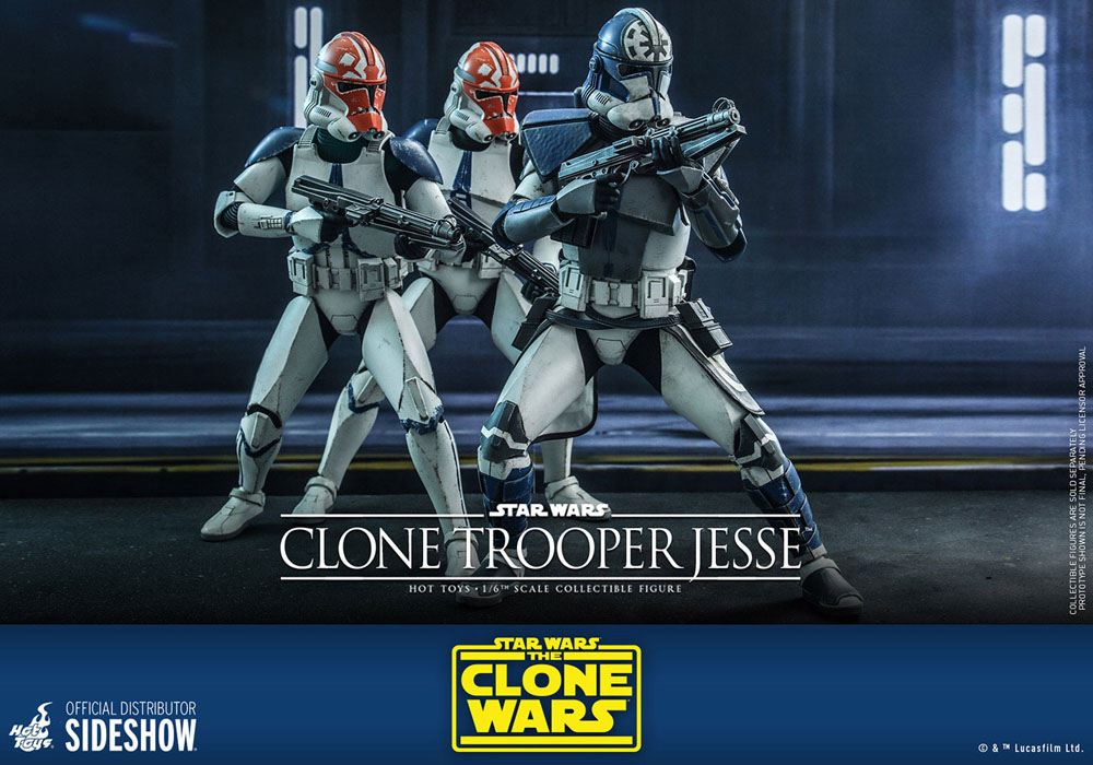Star Wars The Clone Wars Action Figure 1/6 Clone Trooper Jesse 30 cm 4895228609953