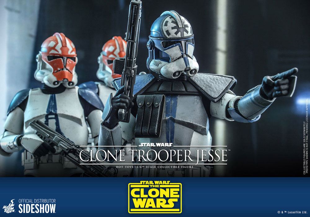 Star Wars The Clone Wars Action Figure 1/6 Clone Trooper Jesse 30 cm 4895228609953