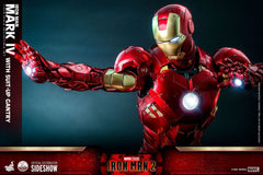 Iron Man 2 Action Figure 1/4 Iron Man Mark IV with Suit-Up Gantry 49 cm 4895228610294