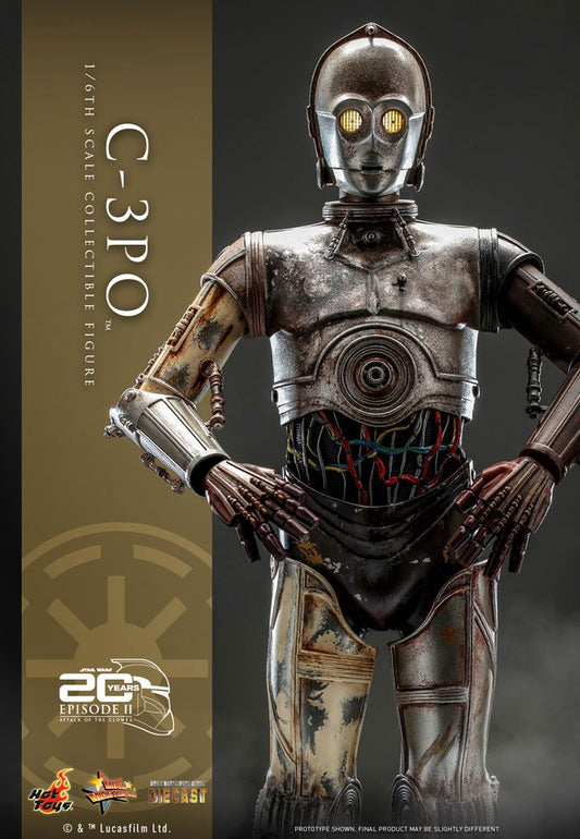 Star Wars: Episode II Action Figure 1/6 C-3PO 4895228611420