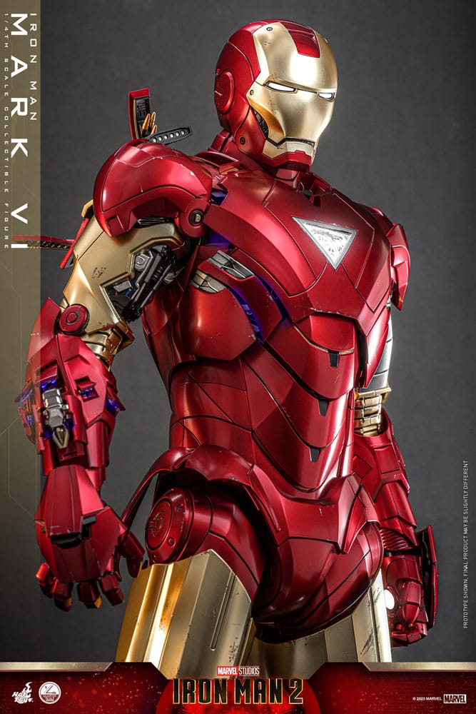 Iron Man 2 Action Figure 1/4 Iron Man Mark VI 4895228616098