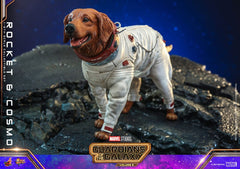 Guardians of the Galaxy Vol. 3 Movie Masterpiece Action Figuren 1/6 Rocket & Cosmo 16 cm 912327