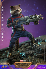 Guardians of the Galaxy Vol. 3 Movie Masterpiece Action Figuren 1/6 Rocket & Cosmo 16 cm 912327