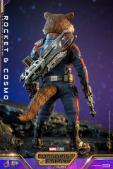 Guardians of the Galaxy Vol. 3 Movie Masterpiece Action Figuren 1/6 Rocket & Cosmo 16 cm 912327
