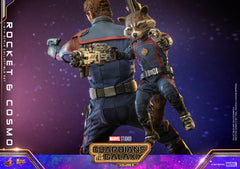 Guardians of the Galaxy Vol. 3 Movie Masterpiece Action Figuren 1/6 Rocket & Cosmo 16 cm 912327