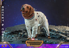 Guardians of the Galaxy Vol. 3 Movie Masterpiece Action Figuren 1/6 Rocket & Cosmo 16 cm 912327