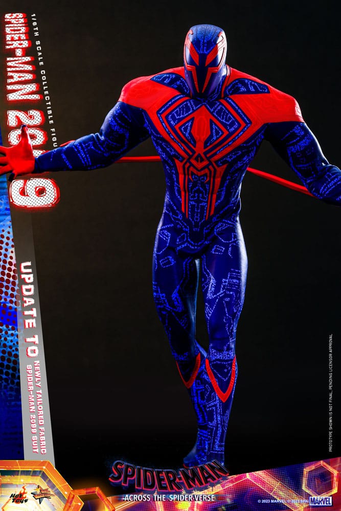 Spider-Man: Across the Spider-Verse Movie Masterpiece Action Figure 1/6 Spider-Man 2099 33 cm 4895228614629