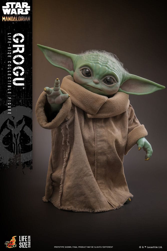 Star Wars: The Mandalorian Life-Size Masterpiece Actionfigur Grogu 37 cm 4895228620323