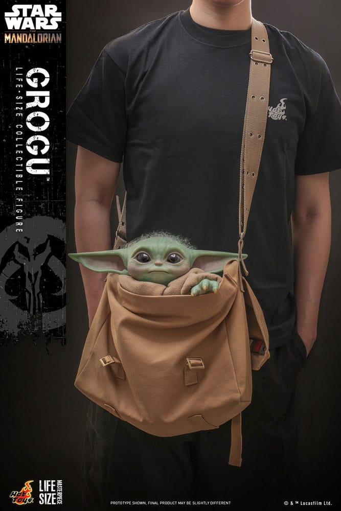 Star Wars: The Mandalorian Life-Size Masterpiece Actionfigur Grogu 37 cm 4895228620323