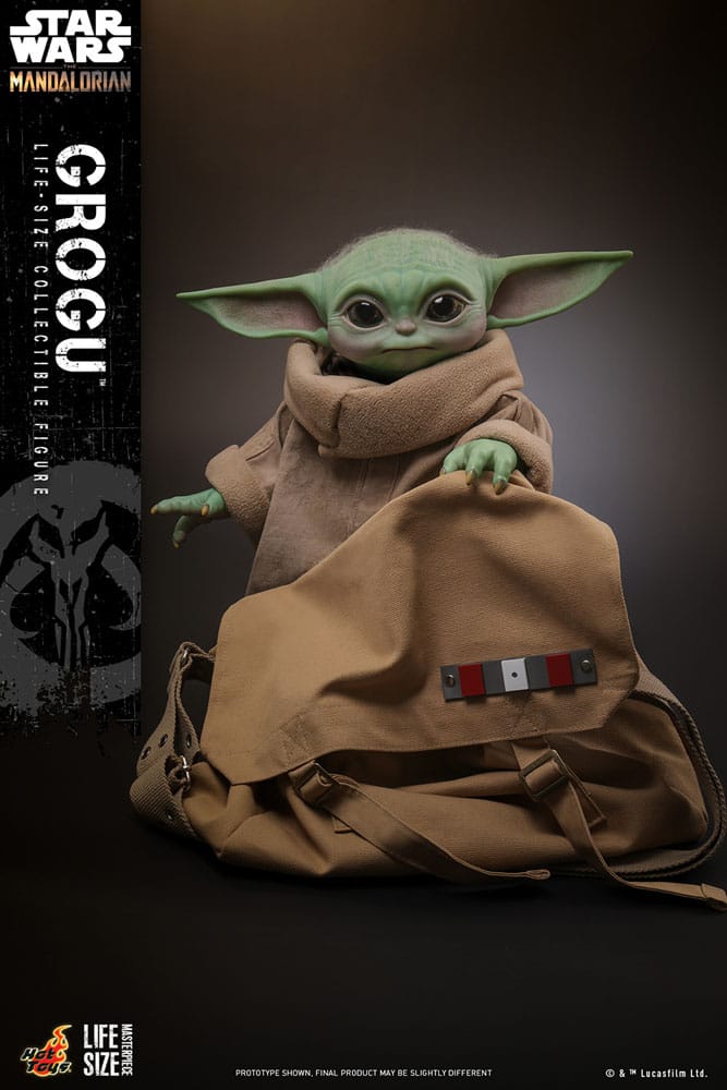 Star Wars: The Mandalorian Life-Size Masterpiece Actionfigur Grogu 37 cm 4895228620323