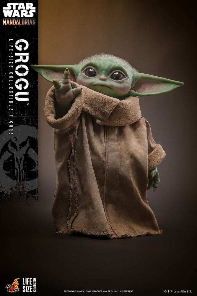 Star Wars: The Mandalorian Life-Size Masterpiece Actionfigur Grogu 37 cm 4895228620323
