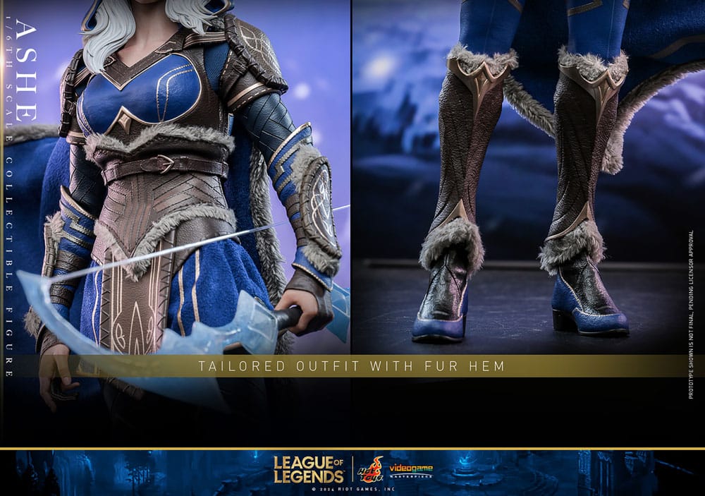 League of Legends Video Game Masterpiece Action Figure 1/6 Ashe 28 cm 4895228616432