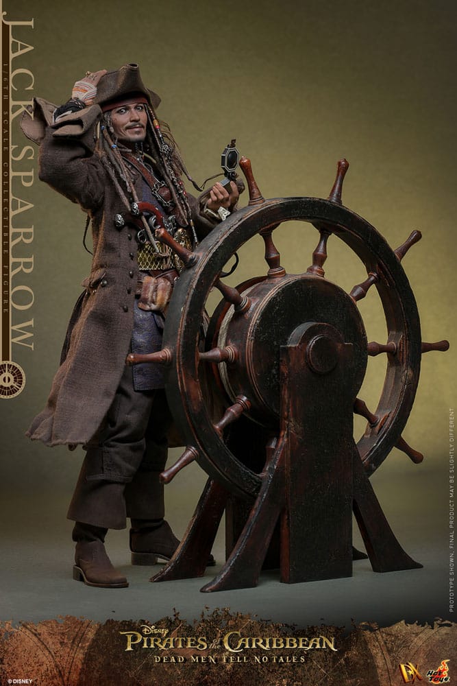 Pirates of the Caribbean: Dead Men Tell No Tales DX Action Figure 1/6 Jack Sparrow 30 cm 4895228617439
