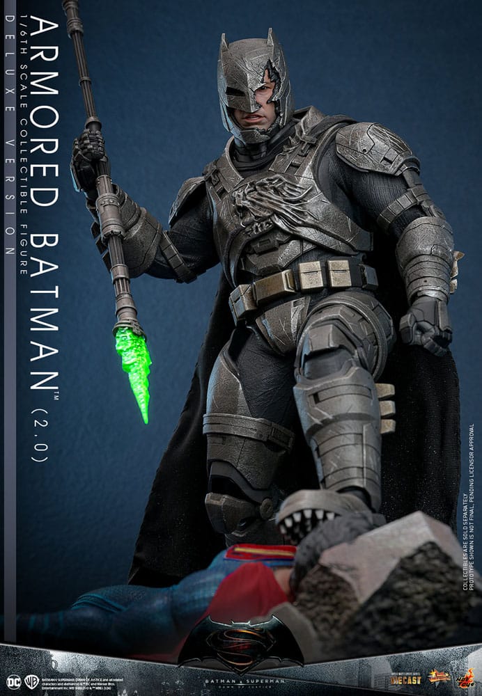 Batman v Superman: Dawn of Justice Movie Masterpiece Action Figure 1/6 Armored Batman 2.0 (Deluxe Version) 33 cm 4895228617606