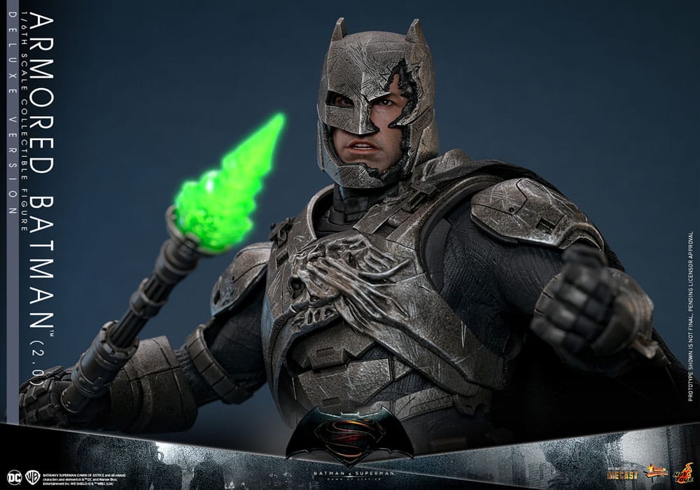 Batman v Superman: Dawn of Justice Movie Masterpiece Action Figure 1/6 Armored Batman 2.0 (Deluxe Version) 33 cm 4895228617606