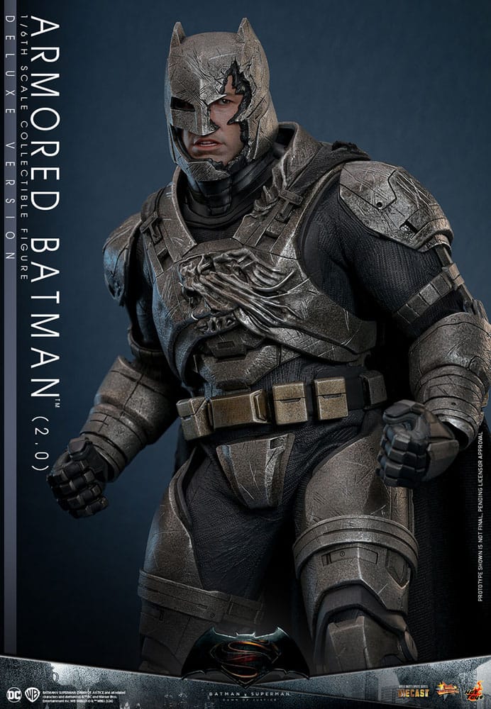 Batman v Superman: Dawn of Justice Movie Masterpiece Action Figure 1/6 Armored Batman 2.0 (Deluxe Version) 33 cm 4895228617606