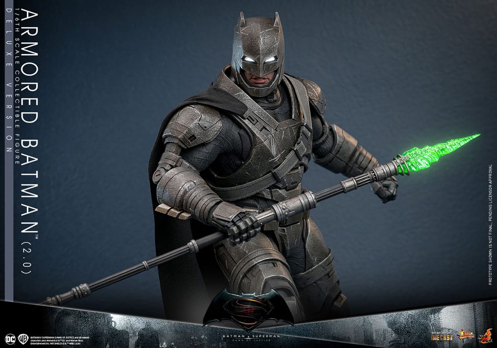 Batman v Superman: Dawn of Justice Movie Masterpiece Action Figure 1/6 Armored Batman 2.0 (Deluxe Version) 33 cm 4895228617606