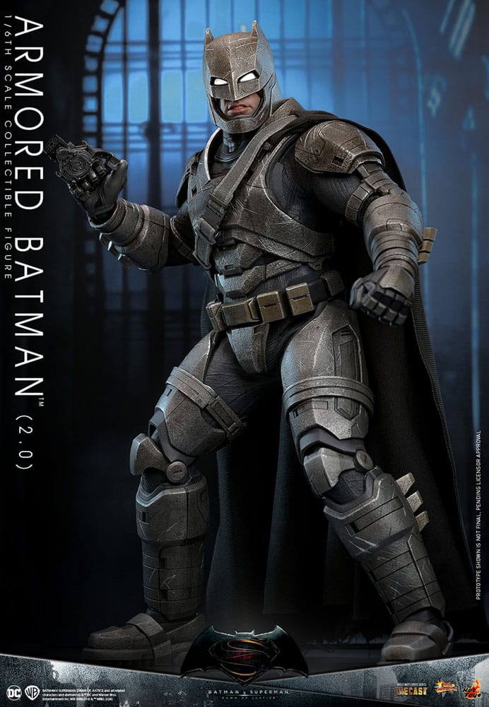 Batman v Superman: Dawn of Justice Movie Masterpiece Action Figure 1/6 Armored Batman 2.0 33 cm 4895228617590