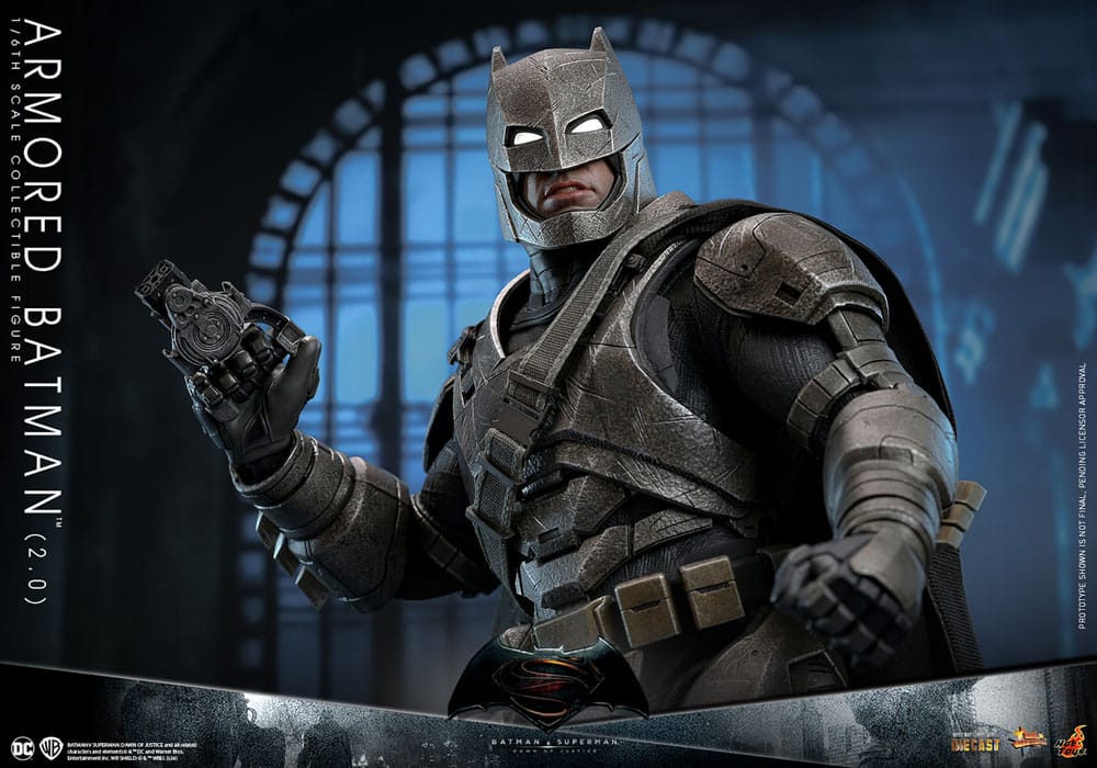 Batman v Superman: Dawn of Justice Movie Masterpiece Action Figure 1/6 Armored Batman 2.0 33 cm 4895228617590