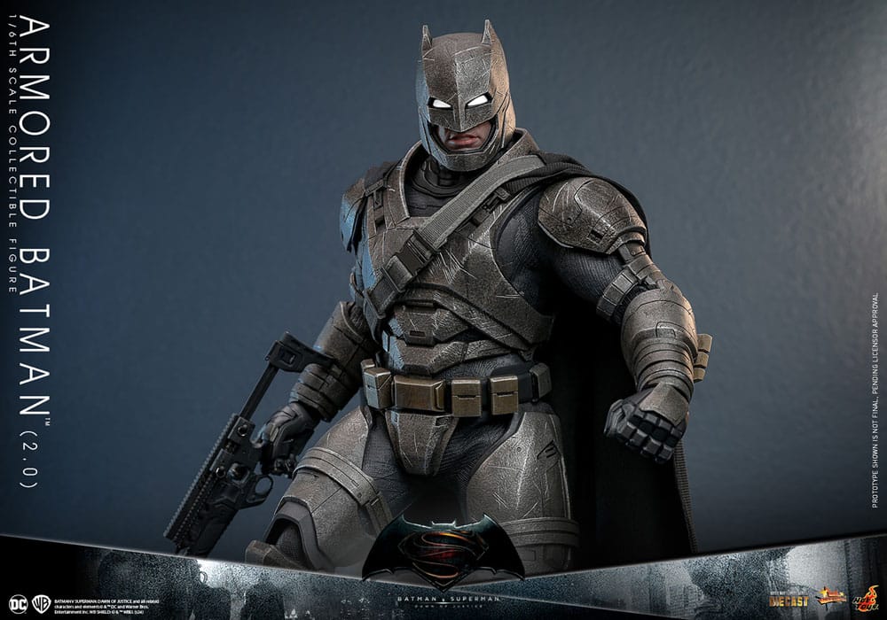 Batman v Superman: Dawn of Justice Movie Masterpiece Action Figure 1/6 Armored Batman 2.0 33 cm 4895228617590