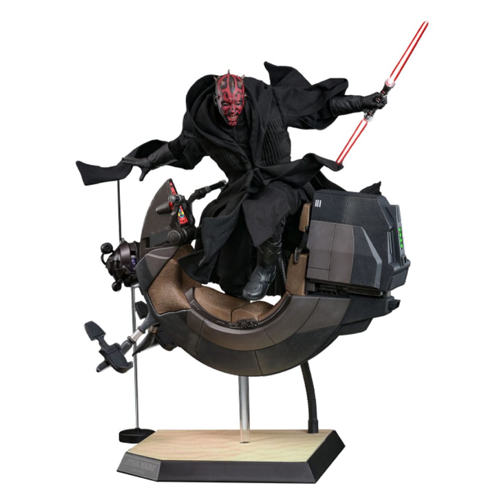 Star Wars Episode I Movie Masterpiece Action Figure 1/6 Darth Maul with Sith Speeder 29 cm 4895228617842