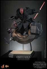 Star Wars Episode I Movie Masterpiece Action Figure 1/6 Darth Maul with Sith Speeder 29 cm 4895228617842