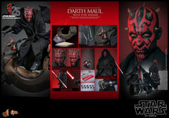 Star Wars Episode I Movie Masterpiece Action Figure 1/6 Darth Maul with Sith Speeder 29 cm 4895228617842