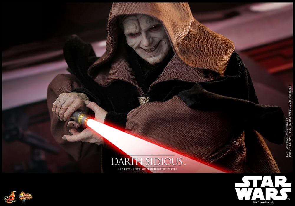 Star Wars Movie Masterpiece Action Figure 1/6 Darth Sidious 29 cm 4895228617880