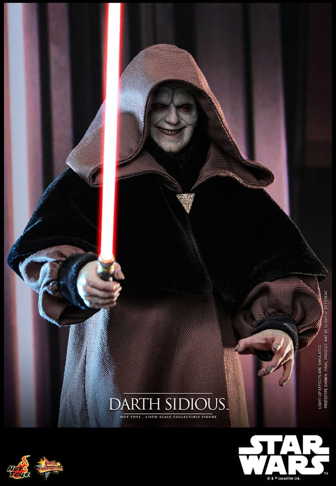 Star Wars Movie Masterpiece Action Figure 1/6 Darth Sidious 29 cm 4895228617880