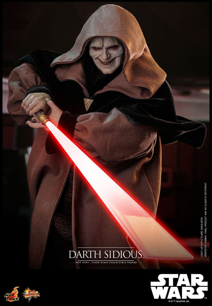 Star Wars Movie Masterpiece Action Figure 1/6 Darth Sidious 29 cm 4895228617880