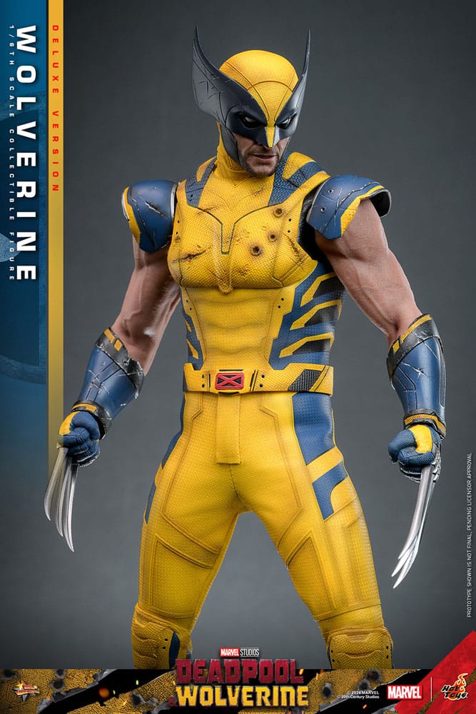Deadpool & Wolverine Movie Masterpiece Action Figure 1/6 Wolverine (Deluxe Version) 31 cm 4895228618344