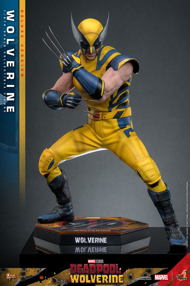 Deadpool & Wolverine Movie Masterpiece Action Figure 1/6 Wolverine (Deluxe Version) 31 cm 4895228618344