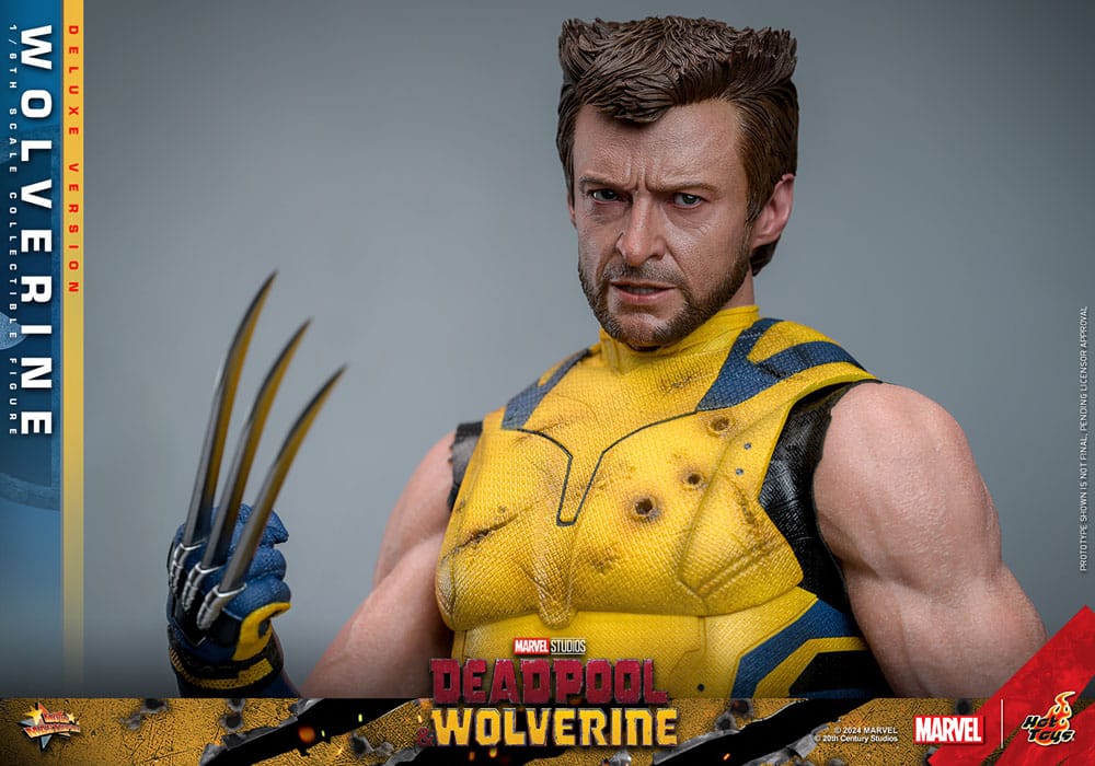 Deadpool & Wolverine Movie Masterpiece Action Figure 1/6 Wolverine (Deluxe Version) 31 cm 4895228618344