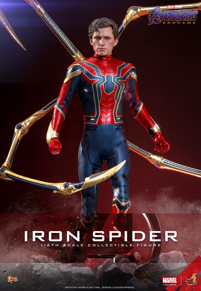 Avengers: Endgame Movie Masterpiece Action Figure 1/6 Iron Spider 28 cm 913630