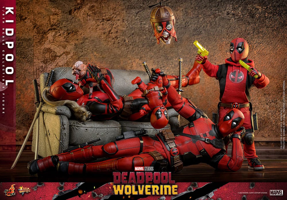 Deadpool & Wolverine Movie Masterpiece Action Figure 1/6 Kidpool 22 cm 4895228619266