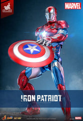 Marvel Comic Diecast Masterpiece Action Figure 1/6 Iron Patriot Hot Toys Exclusive 32 cm 913805